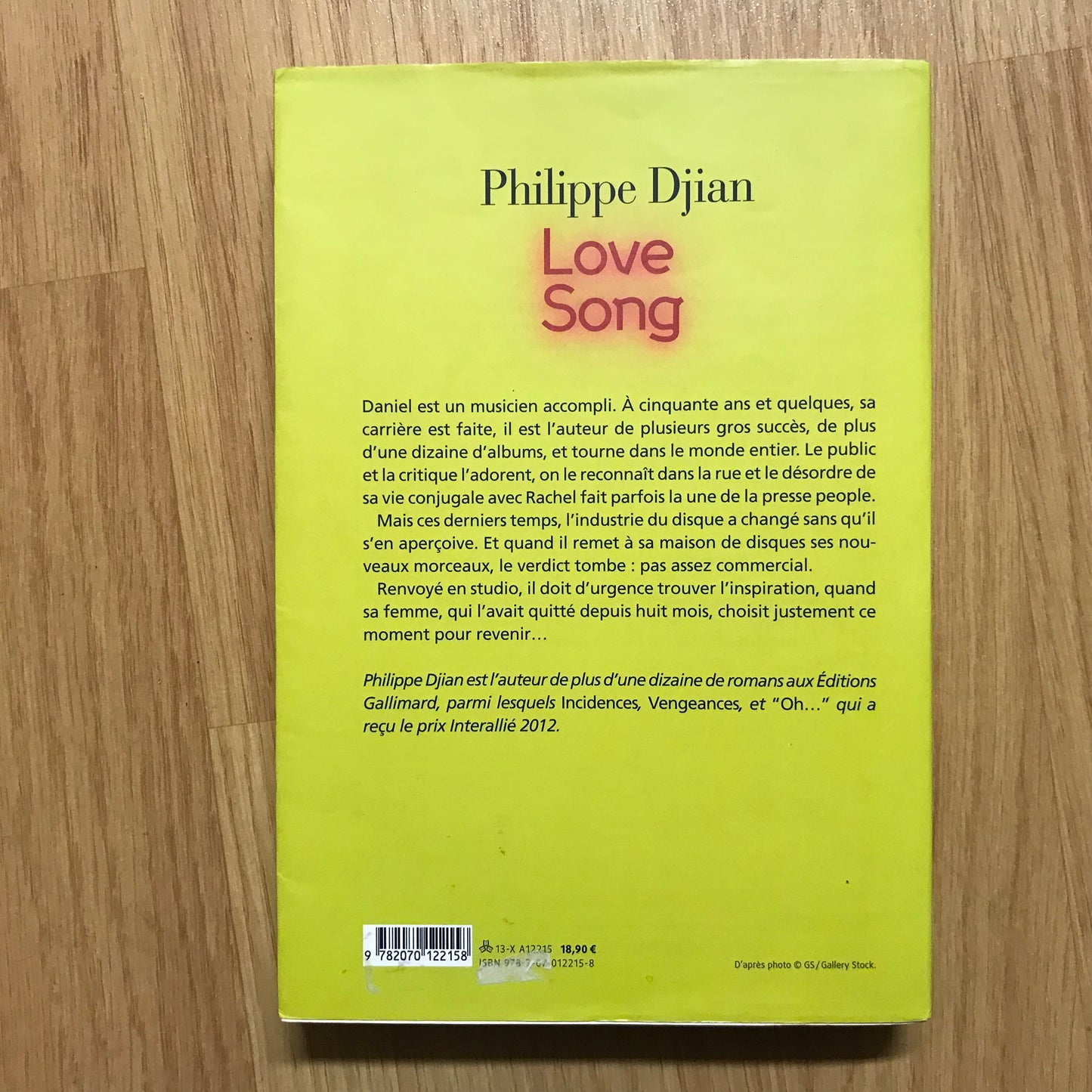 Djian, Philippe - Love song