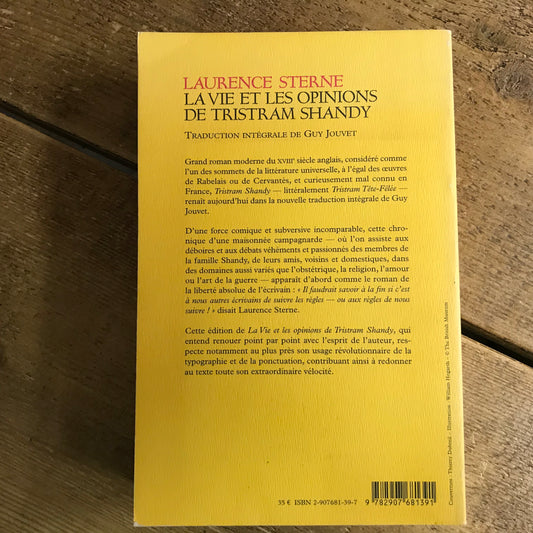 Sterne, Laurence - La vie et les opinions de Tristram Shandy