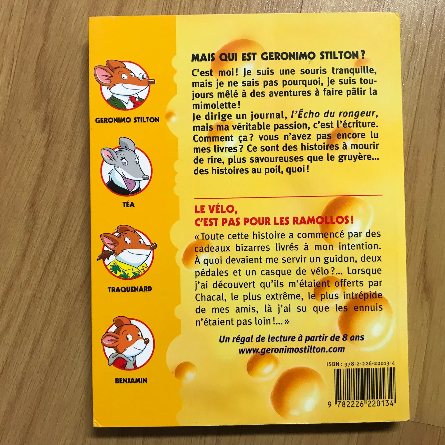 Geronimo Stilton 57: Le vélo c’est pas pour les ramollos!