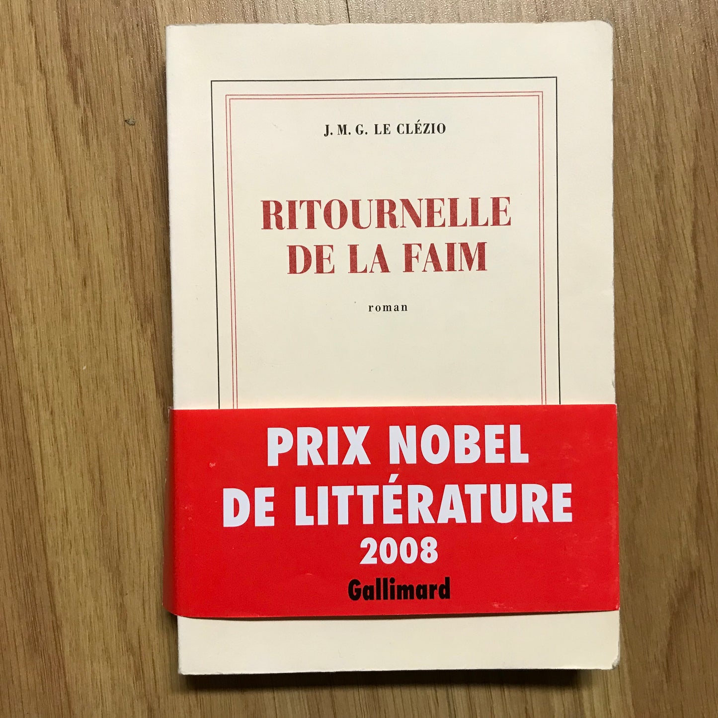 Clézio le, JMG - Ritournelle de la faim