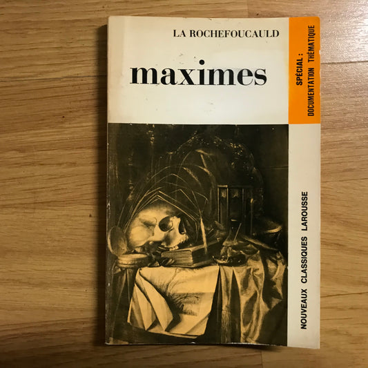 Rochefoucauld la - Maximes