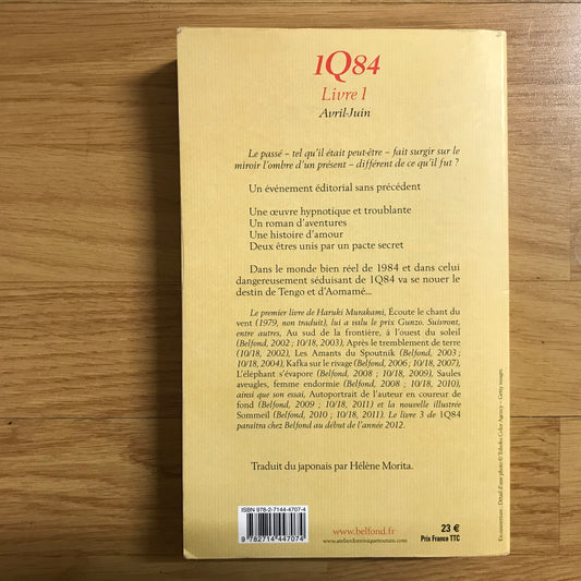 Murakami, Haruki - 1Q84 Livre 1