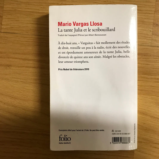 Vargas Llosa, Mario - La tante et le scribouillard