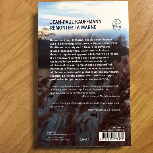 Kauffmann, Jean-Paul - Remonter la Marne