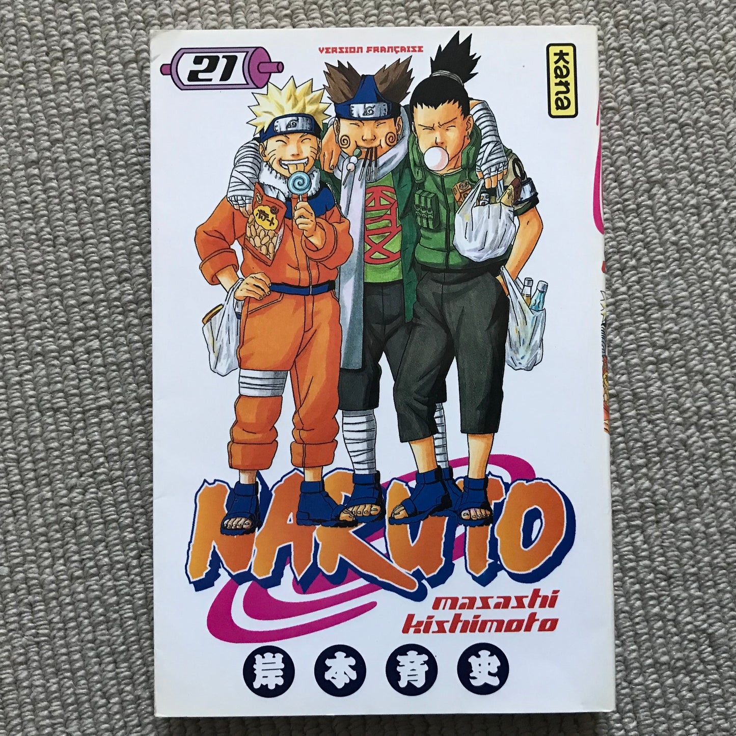 Naruto T21 - Masashi Kishimoto