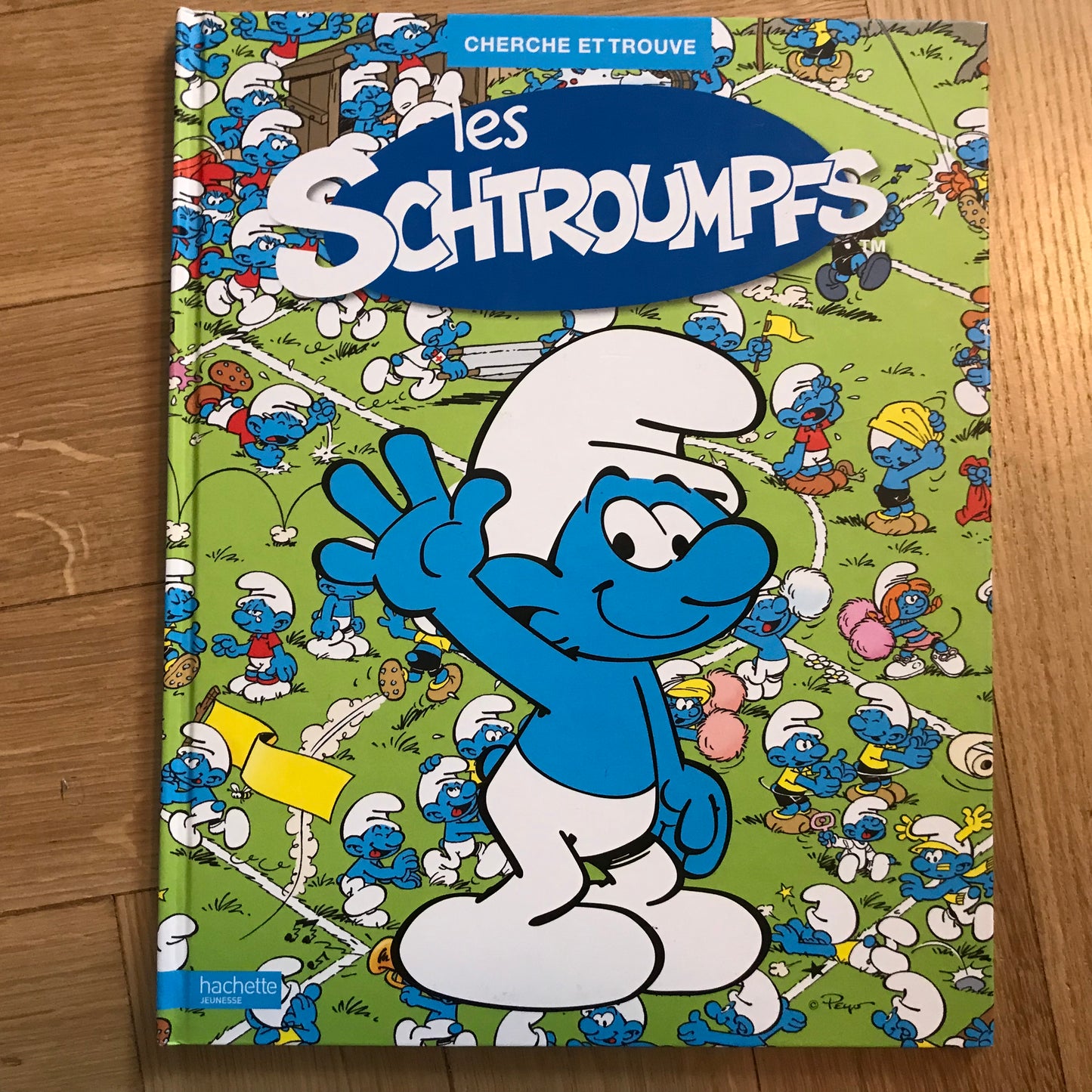 Cherche et trouve les schtroumpfs