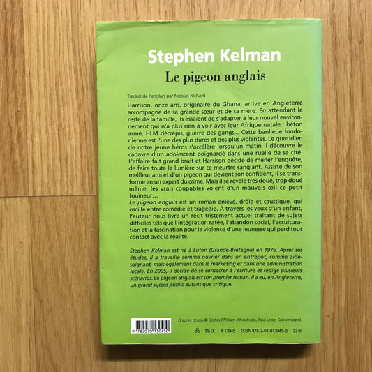 Kelman, Stephen - Le pigeon anglais