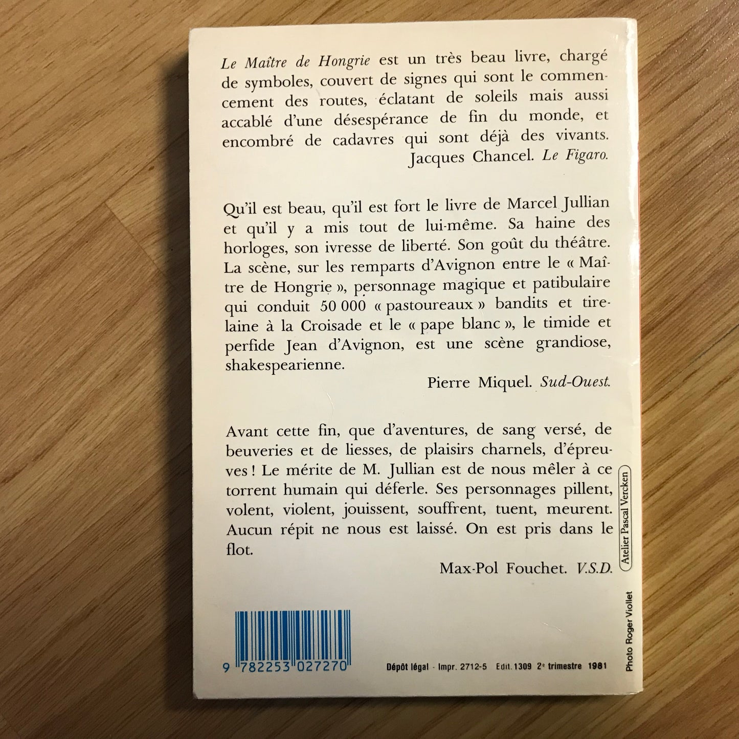Jullian, Marcel - Le maître de Hongrie