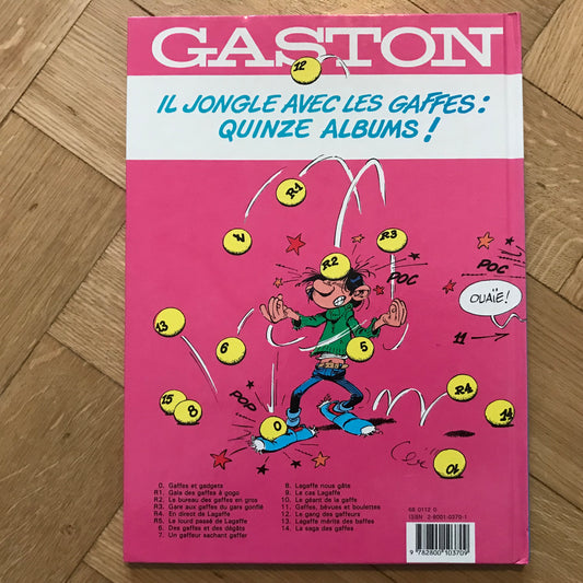 Gaston T04, En direct de la gaffe - Franquin
