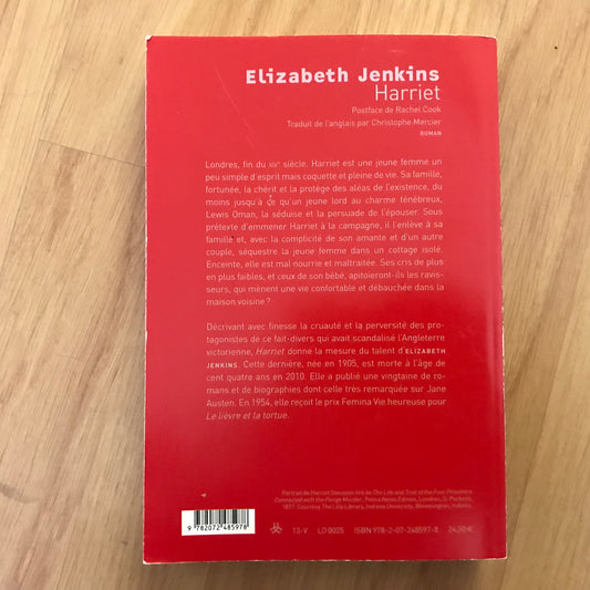 Jenkins, Elizabeth - Harriet