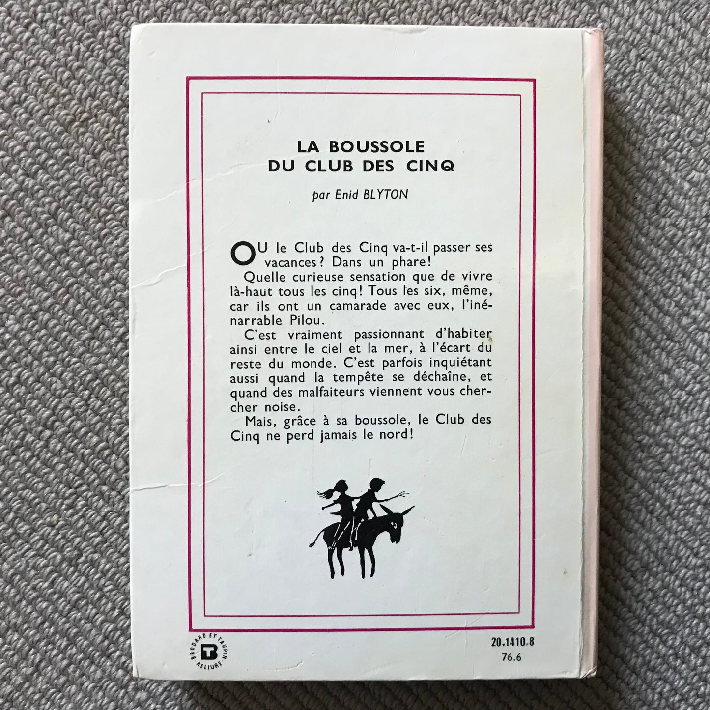 Le club des cinq, la boussole du club des cinq - E. Blyton