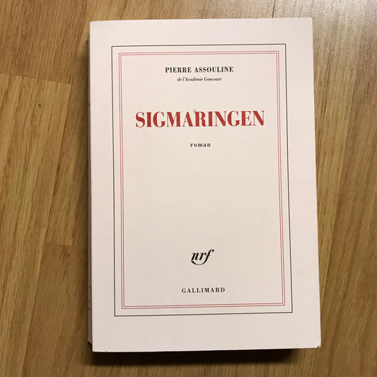 Assouline, Pierre - Sigmaringen