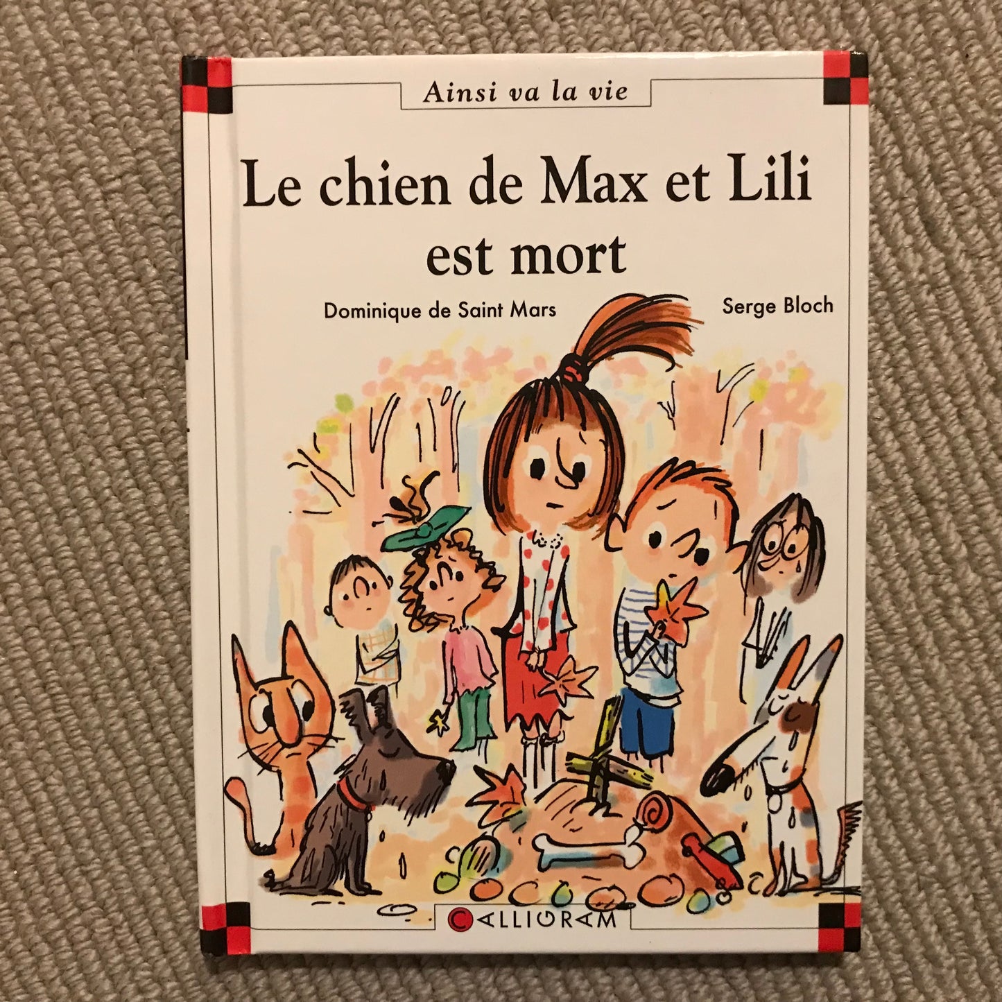 Max et Lili T71: Le chien de Max et Lili est mort - Bloch & Saint Mars