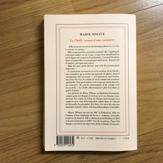 Ndiaye, Marie - La cheffe, roman d’une cuisinière
